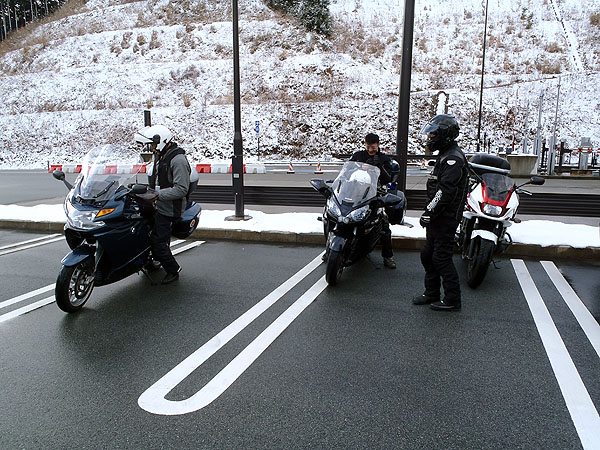 紀勢大内山ＩＣの駐車スペース